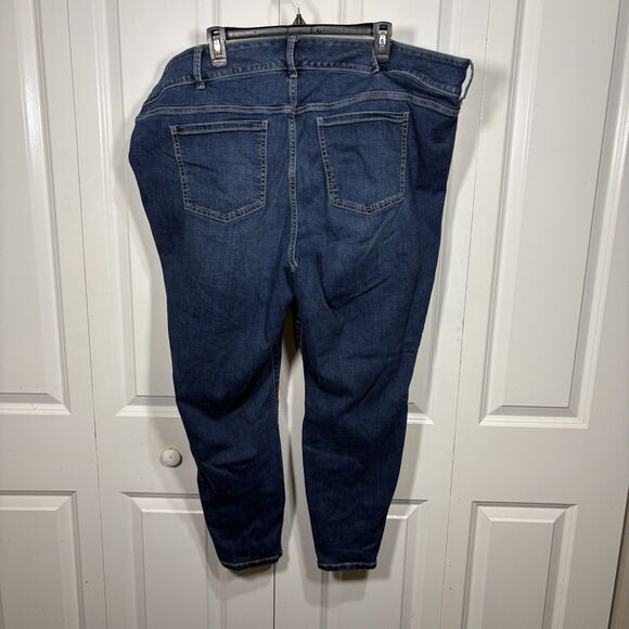 Torrid Super Soft Jeggings Womens 26R Blue Denim Skinny Stretch Plus Size Jeans - Picture 2 of 8